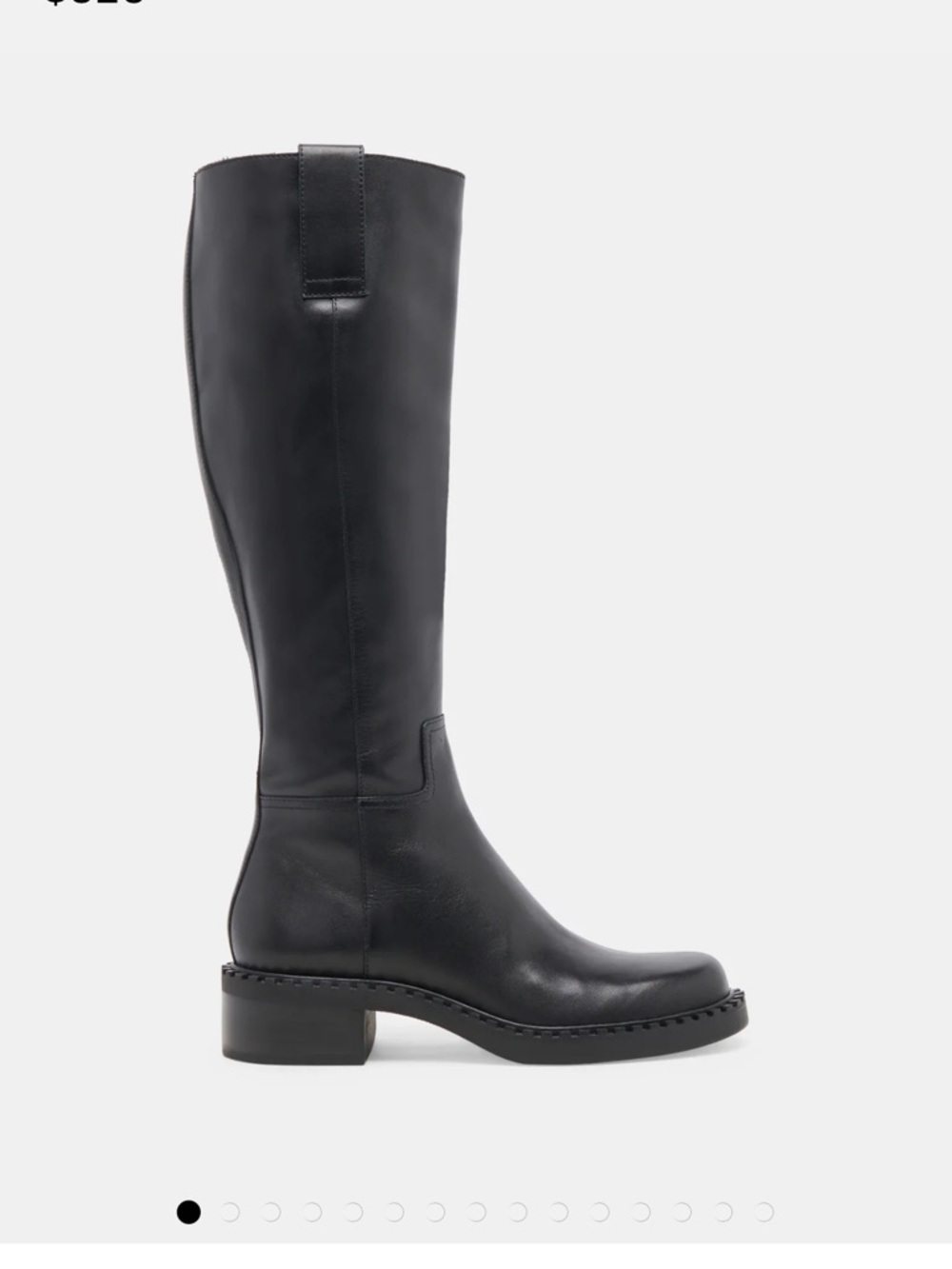 Dolce Vita Glory H2O Black Over-the-Knee Leather Boots - Picture 5 of 5